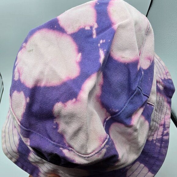 Adidas Reverse Dye Adults Purple Bucket Hat Casual Outdoors Retro Party Colorful - Picture 7 of 8